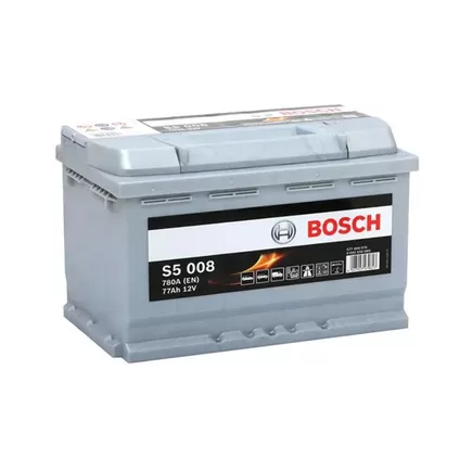 Bosch S5 008 77 А/h 780 А R+ (577 400 078) 278x175x190 мм