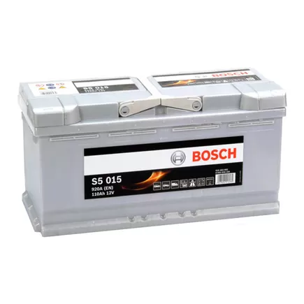 Bosch S5 015 110 А/h 920 А R+ (610 402 092) 393x175x190 мм