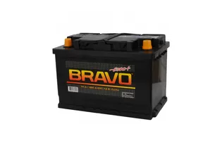 Bravo 74 A/h 650 A L+ 6СТ-74 рус. 278x175x190 мм