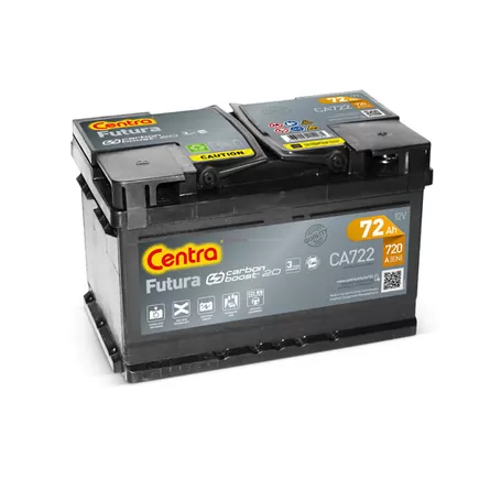 Centra Futura CA722 72 A/h 720 A R+ (Низкий) 278x175x175 мм