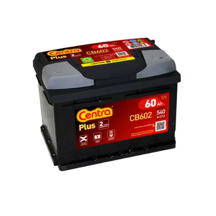 Centra Plus CB602 60 A/h 540 A R+ (низкий) 242x175x175 мм