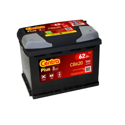 Centra Plus CB620 62 A/h 540 A R+ 242x175x190 мм
